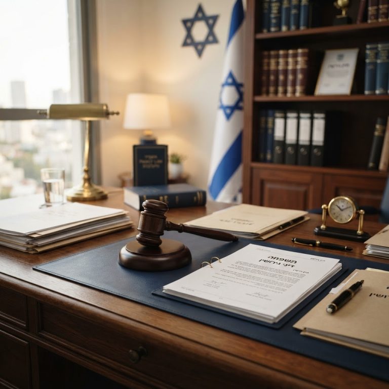 עורך דין גירושין - פטיש שופט ומסמכים משפטיים
